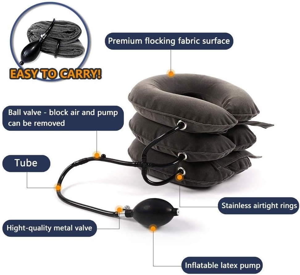 S Cervical Neck Traction Device for Instant Neck Pain Relief