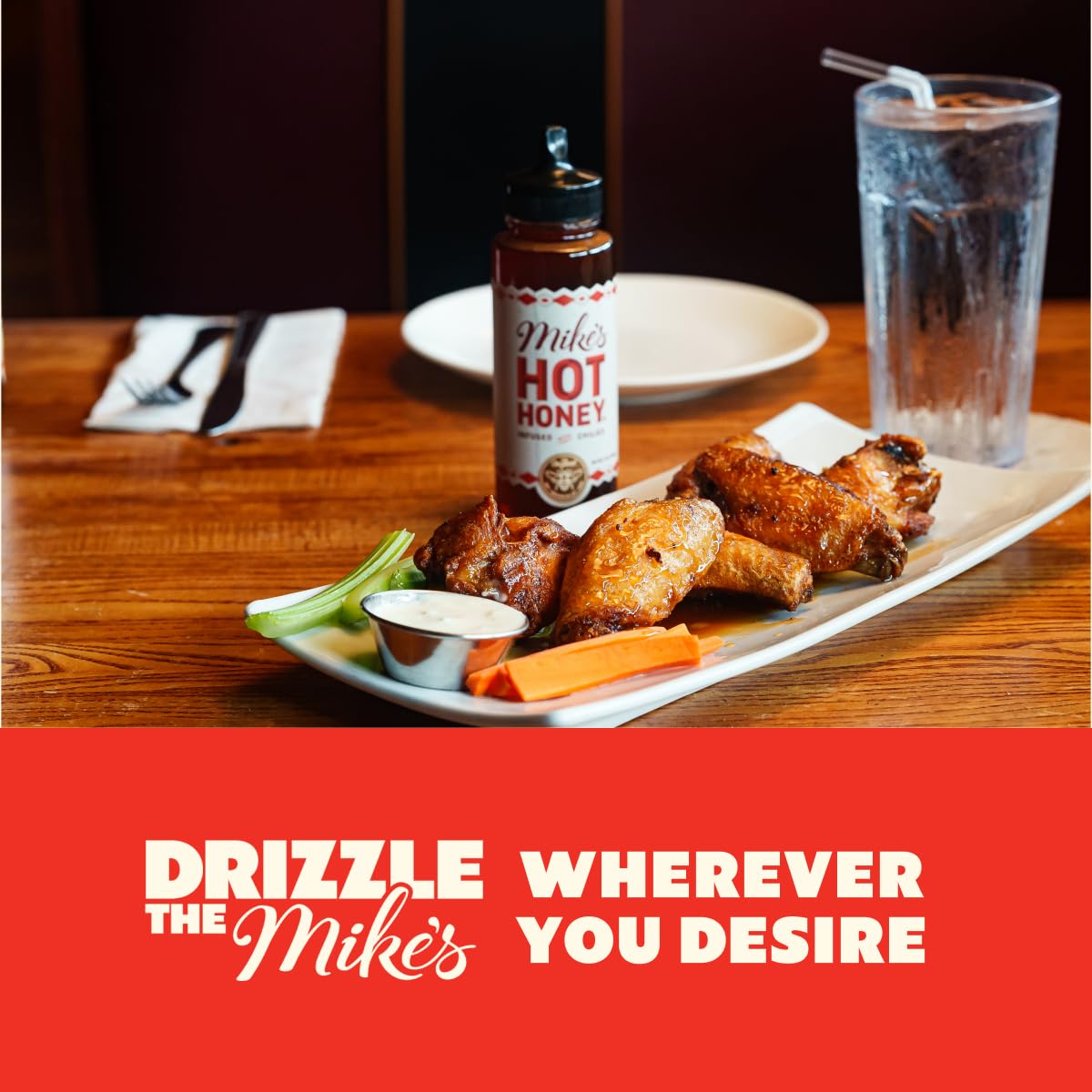 Mike's Hot Honey, 10oz Original Bottles, Spicy Honey Infused with Chili Peppers, Kosher, Gluten-Free, Paleo-Friendly