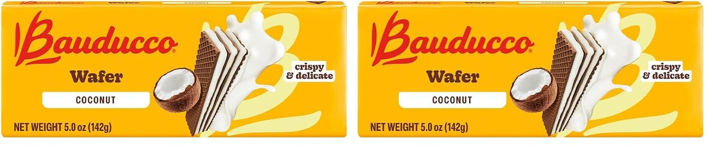 Bauducco Chocolate and Vanilla Wafer Cookies, 28.2oz, Pack of 20