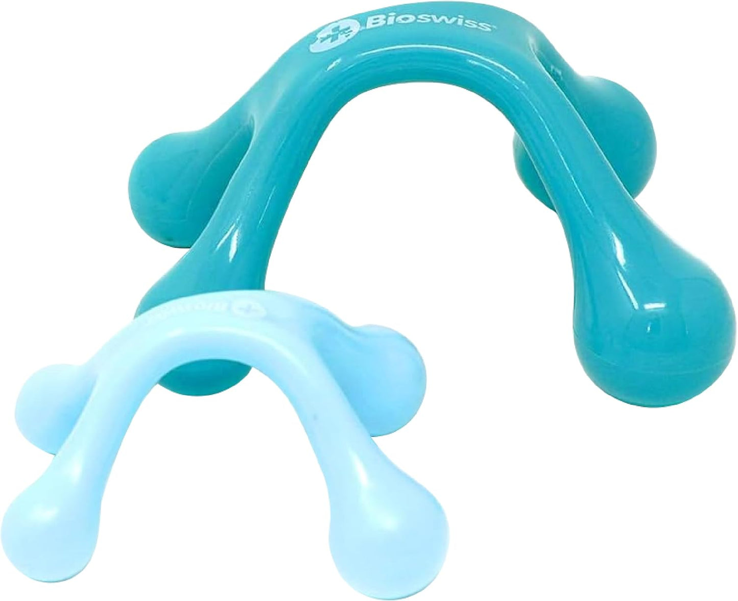 BioSwiss 2-Pack Handheld Full Body Massager for Back, Neck, and Shoulder
