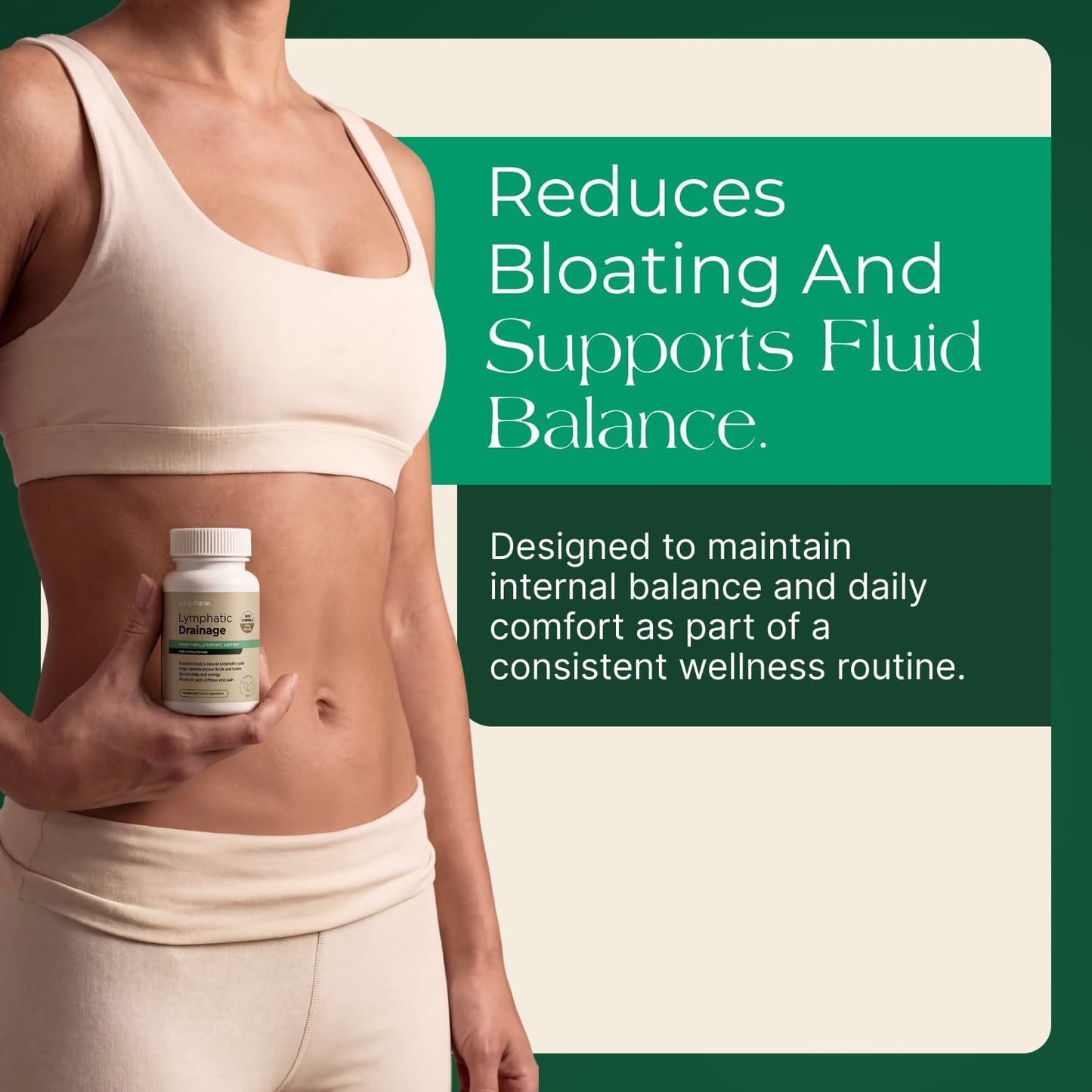 Lymphatic Drainage Supplement with Dandelion, Burdock, Cleavers & Echinacea