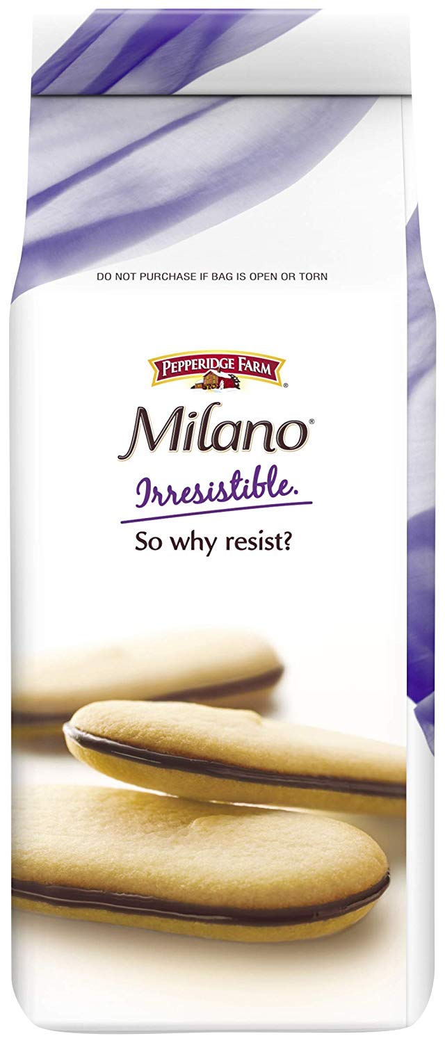Pepperidge Farm Milano Cookies, Double Dark Chocolate, 3 Bags, 7.5 oz. Each