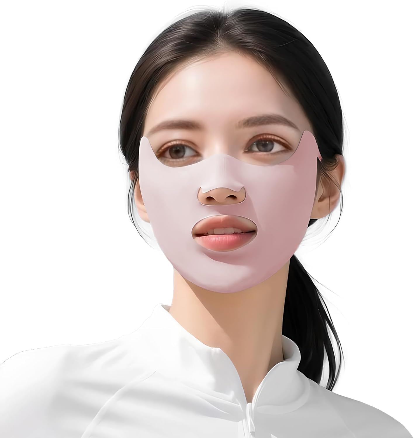 UPF50+ UV Face Mask for Women - Breathable and Washable Sun Protection