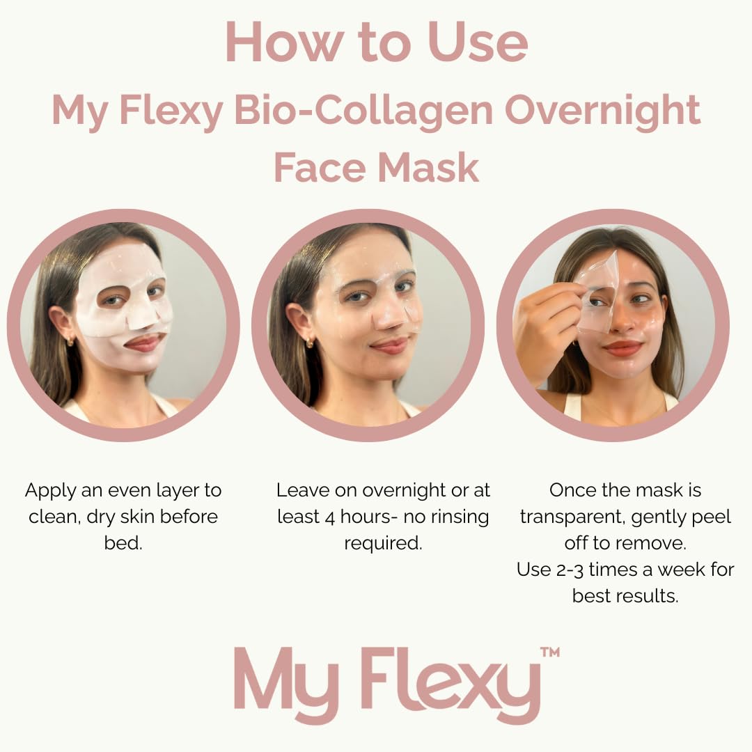Bio Collagen Overnight Facial Mask with Peptides and Hyaluronic Acid
