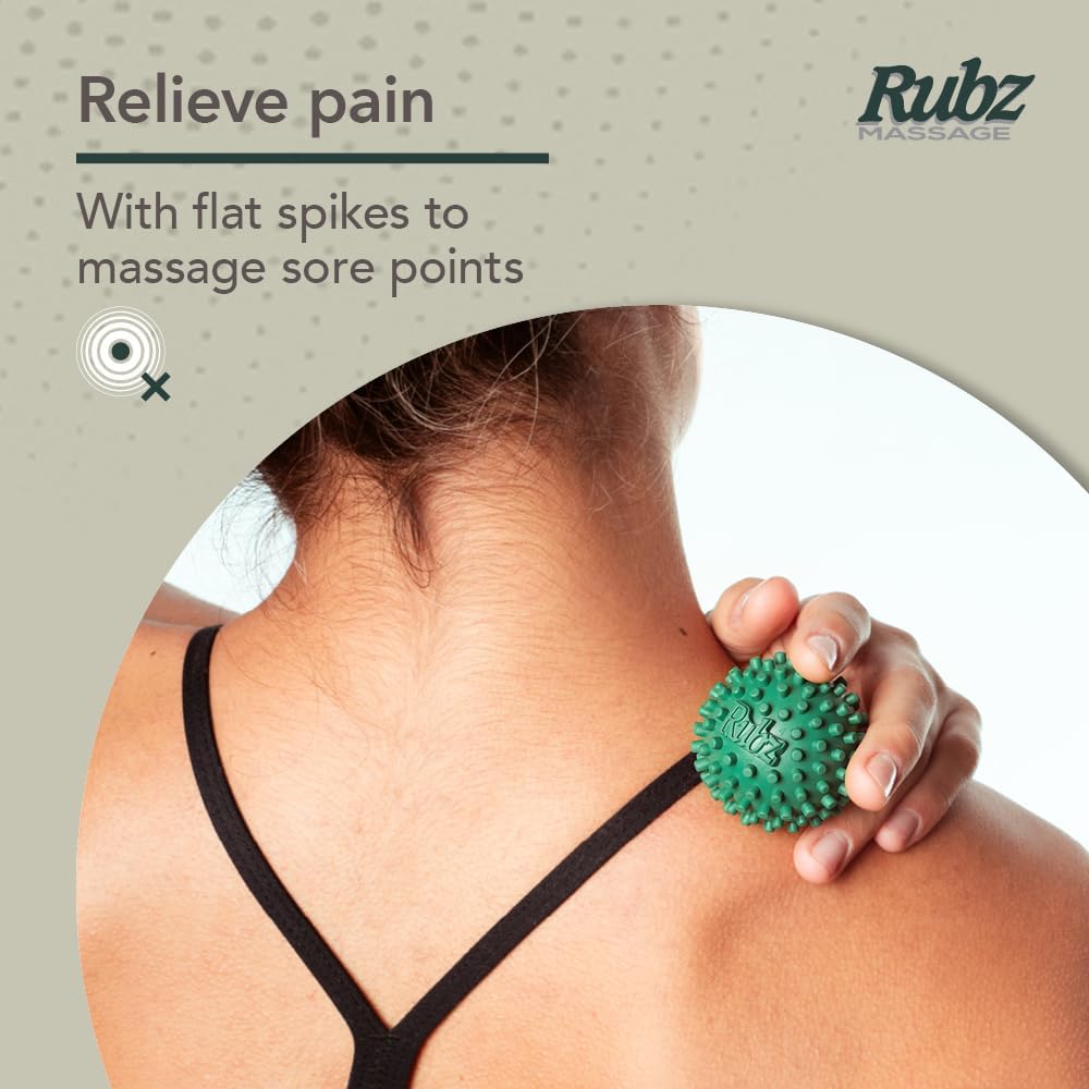 Due North Foot Rubz Hand & Back Massage Ball for Plantar Fasciitis Relief
