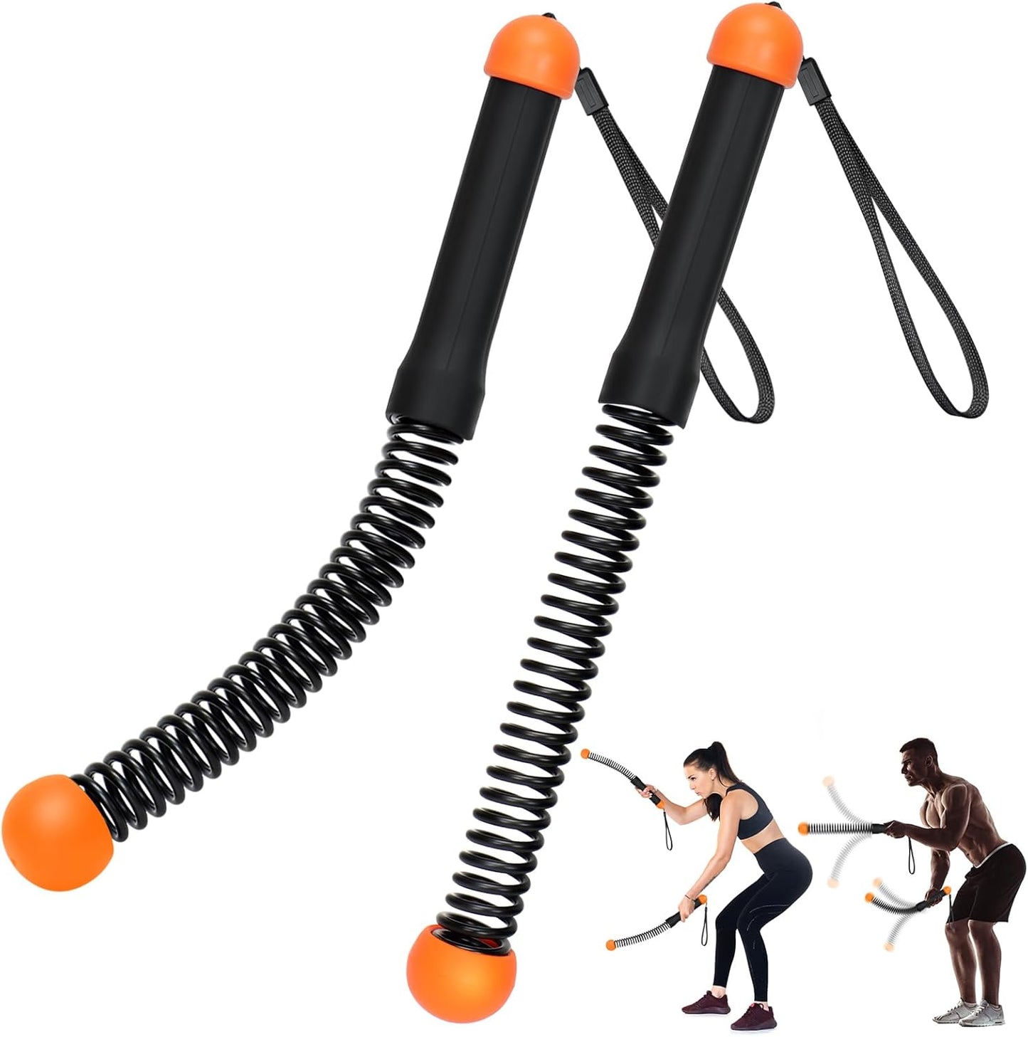 Upgrade Cordless Battle Ropes for Home Gym, HIIT, Strength Training