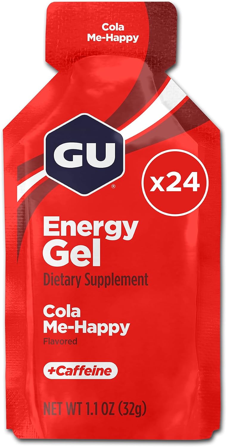 GU Energy, Original Energy Gels, Chocolate Outrage - 8 Count