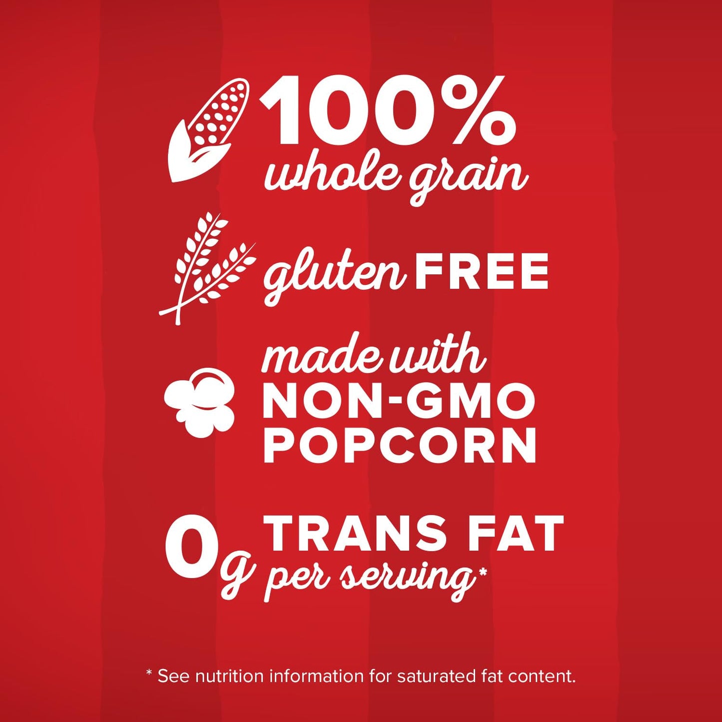 Orville Redenbacher's White Corn Popcorn Kernels, 6g Fiber, 30 oz, Pack of 6