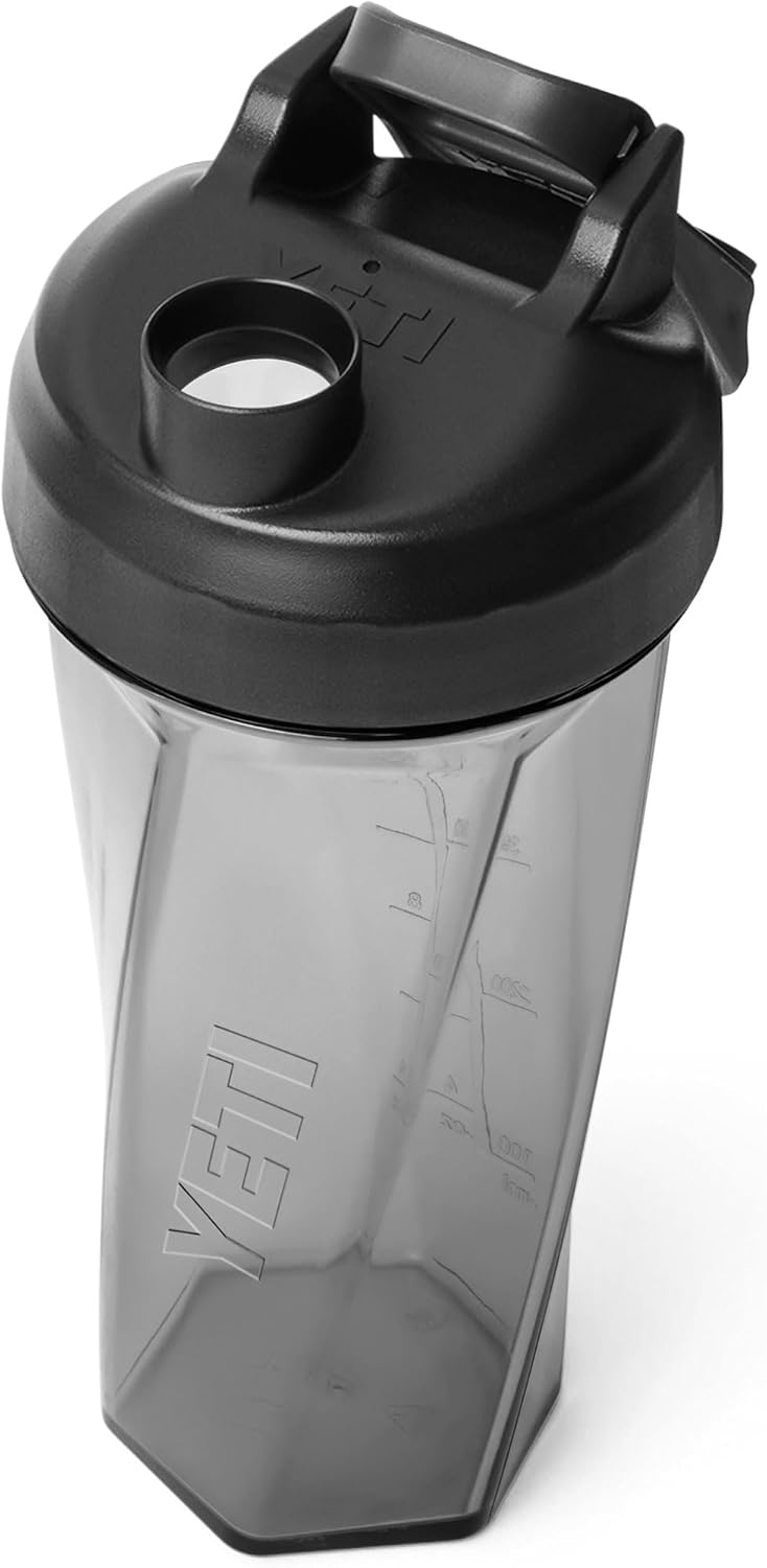 YETI Yonder Helimix Vortex Blender Shaker Bottle, 27oz, Charcoal