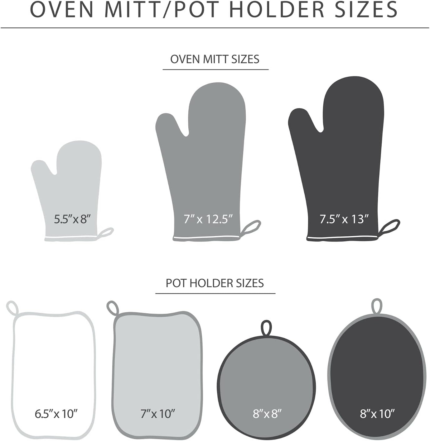 KITCHENAID Ribbed Soft Silicone Oven Mitt 2-Pack Set, 7.5"x13", Pistachio