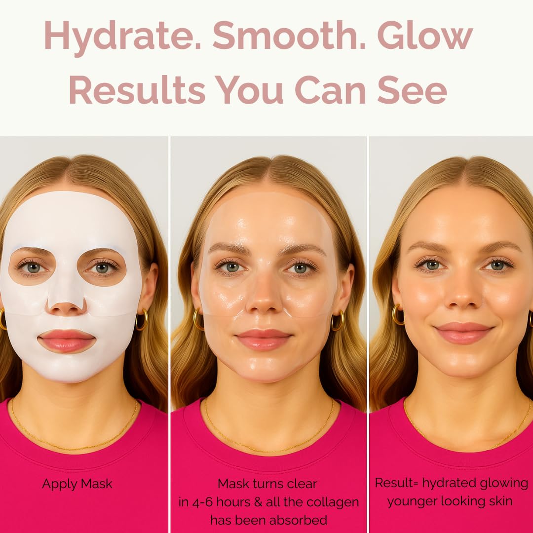 Bio Collagen Overnight Facial Mask with Peptides and Hyaluronic Acid