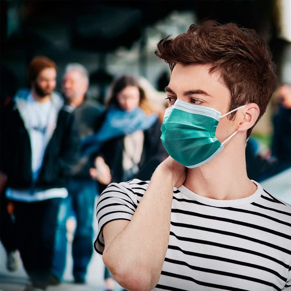 Disposable Face Mask 4-Ply Adult Soft Breathable Safety Mask