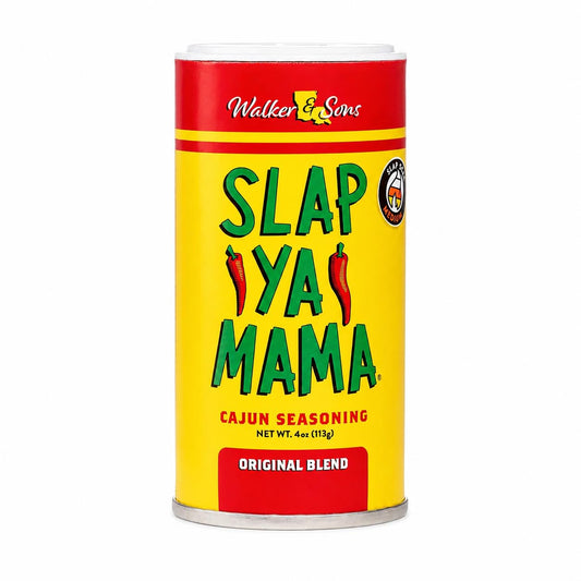 Slap Ya Mama Original Cajun Seasoning Blend, 4 Ounce, No MSG, Kosher, Louisiana Made
