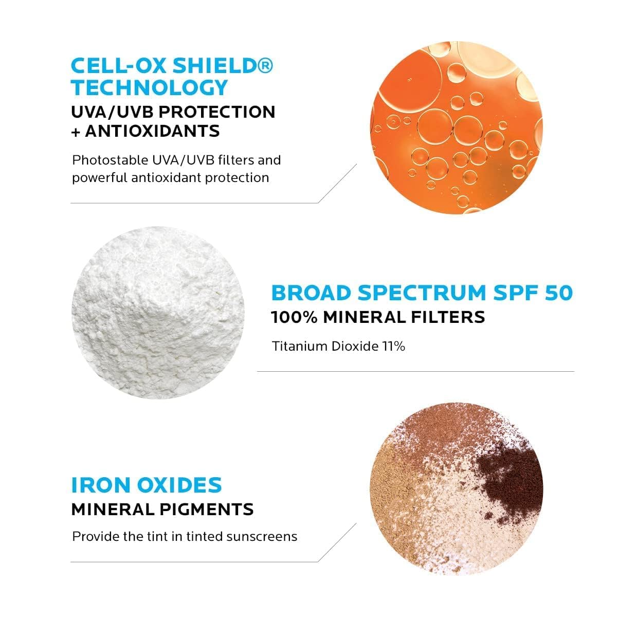 La Roche-Posay Anthelios Sunscreen SPF 50, Ultra-Light Fluid Broad Spectrum SPF 50, Face Sunscreen with Titanium Dioxide Mineral, Lightweight & Fast-Absorbing, Oil-Free, Matte Finish