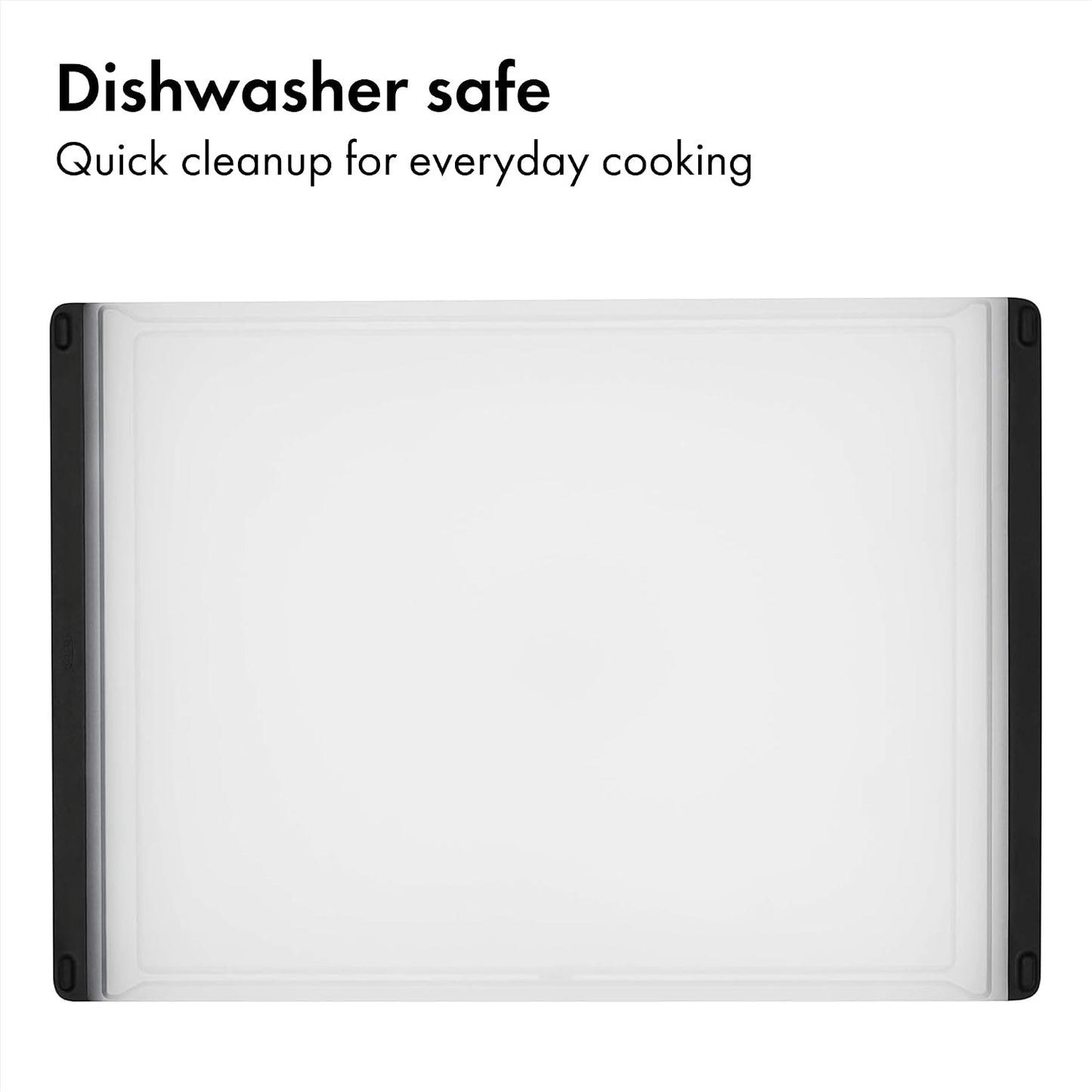 OXO Good Grips 2-Piece Cutting Board Set, Cutting Boards for Kitchen Prep, Non-Porous Double-Sided Design, Dishwasher-Safe, Durable Kitchen Essentials
