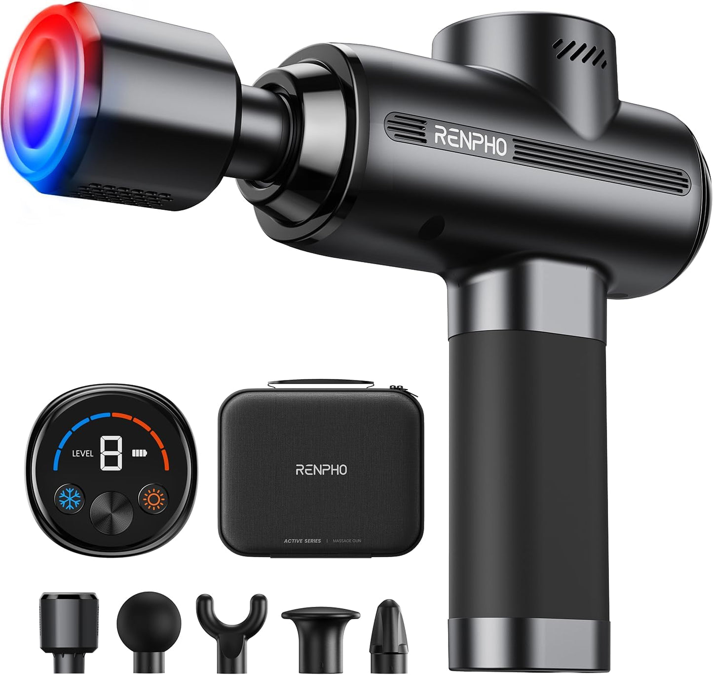 RENPHO Active Thermacool 2 Massage Gun with Heat and Cold Therapy