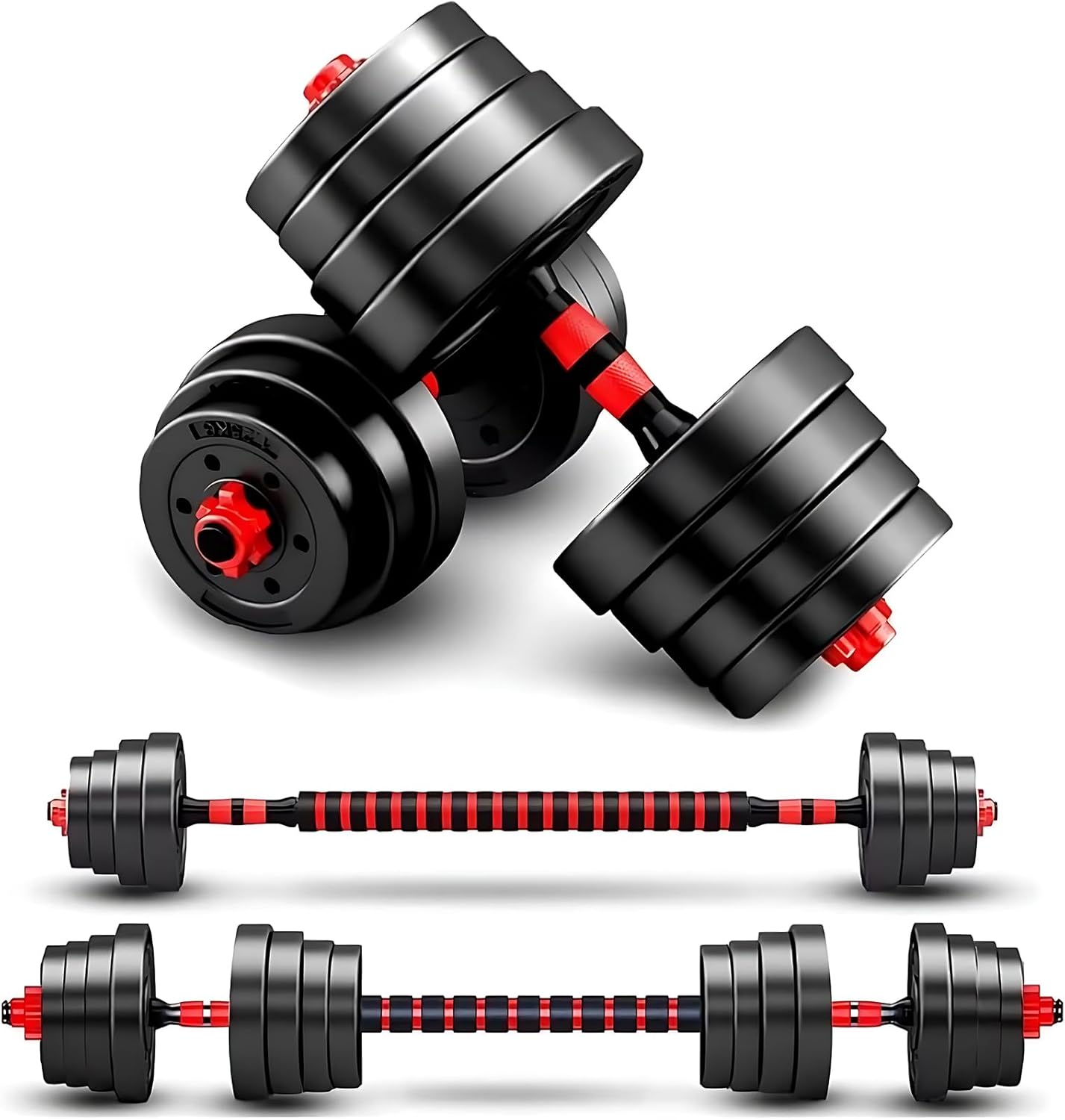 Adjustable Dumbbells Set, Free Weights for Home Gym