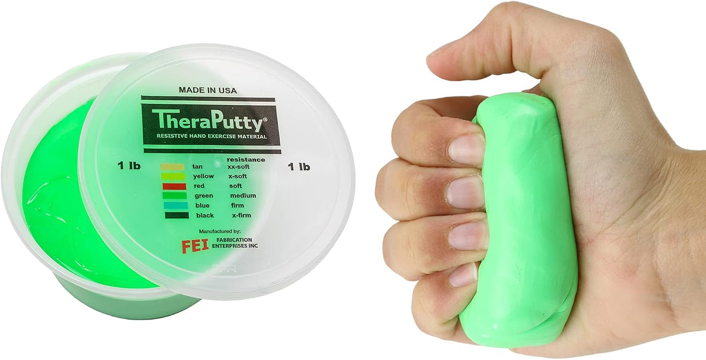 CanDo 10-0901 TheraPutty Standard Hand Exercise Putty, 2-ounce, Tan, 2oz