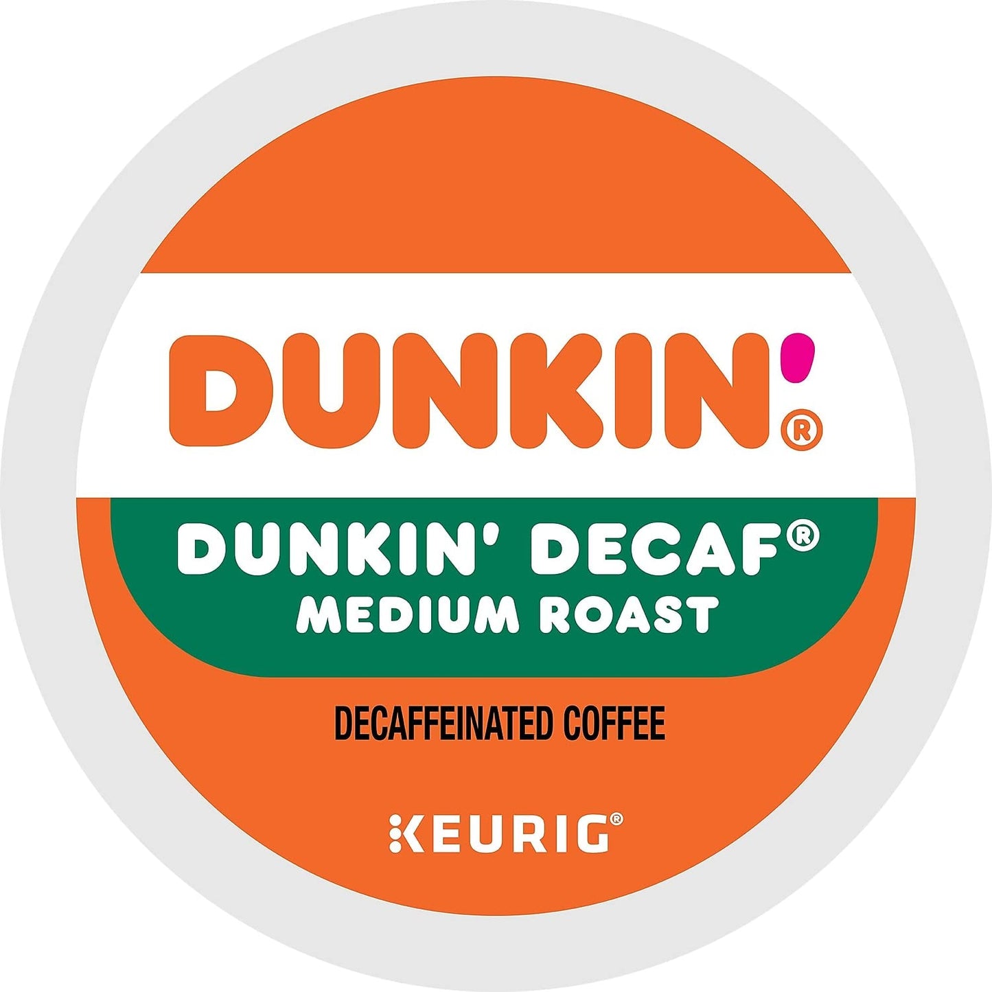 Dunkin' Donuts Decaf Keurig Single-Serve K-Cup Pods, Medium Roast, 44 Count