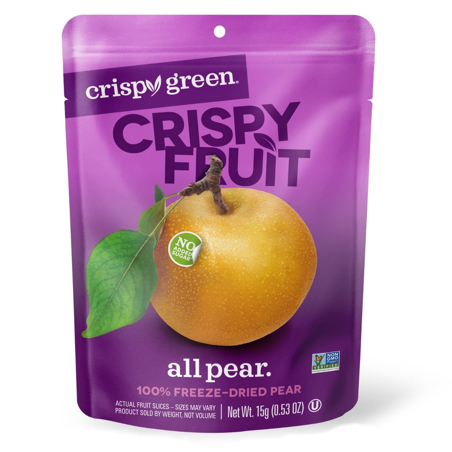 Crispy Green Classic Sampler, 8-count, Freeze-Dried Fruit Variety Pack, Single-Serve Bags