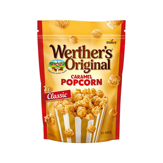 Werther's Original Caramel Popcorn Classic 140g pack of 2