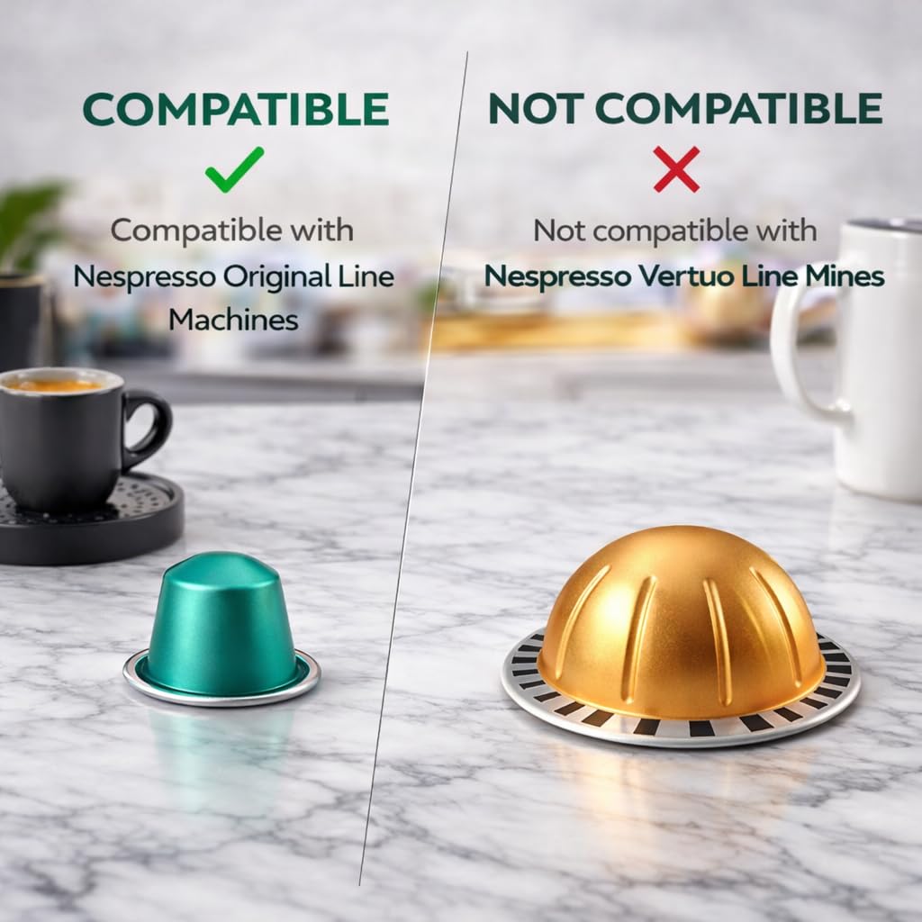 120-count espresso pods variety pack for nespresso original machines
