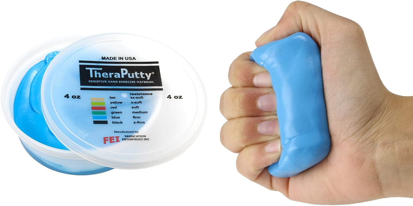 CanDo 10-0901 TheraPutty Standard Hand Exercise Putty, 2-ounce, Tan, 2oz