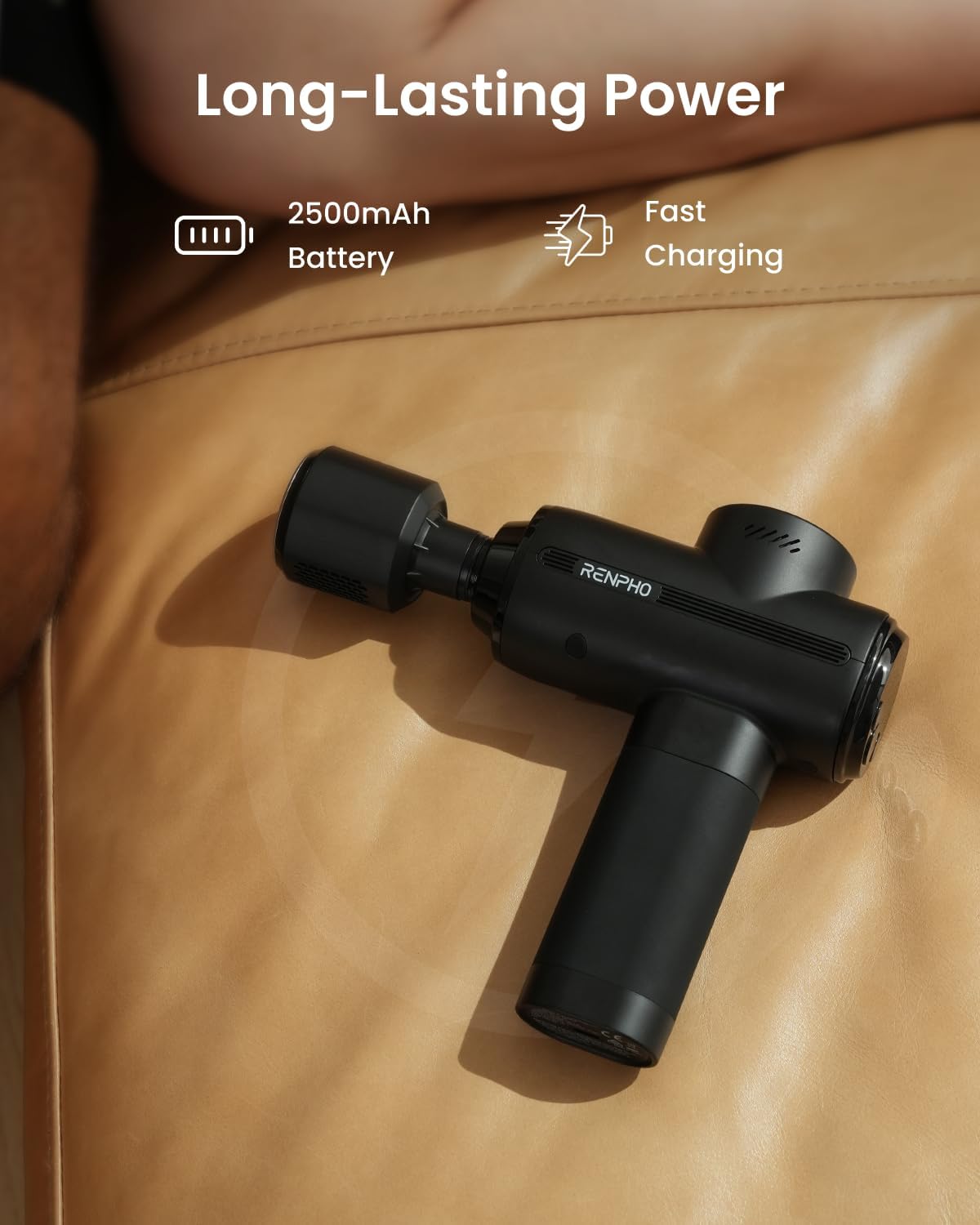 RENPHO Active Thermacool 2 Massage Gun with Heat and Cold Therapy