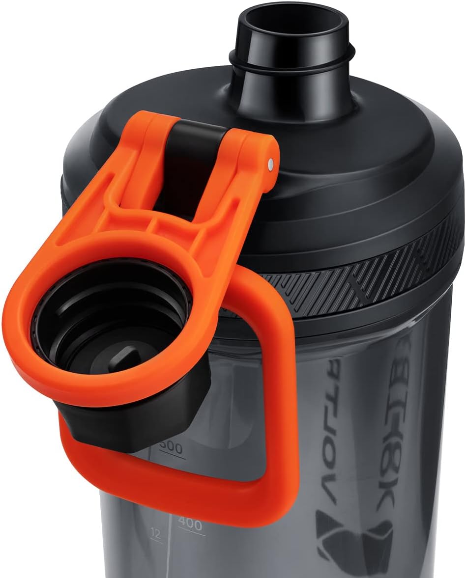 VOLTRX 24oz Electric Protein Shaker Bottle - USB Rechargeable