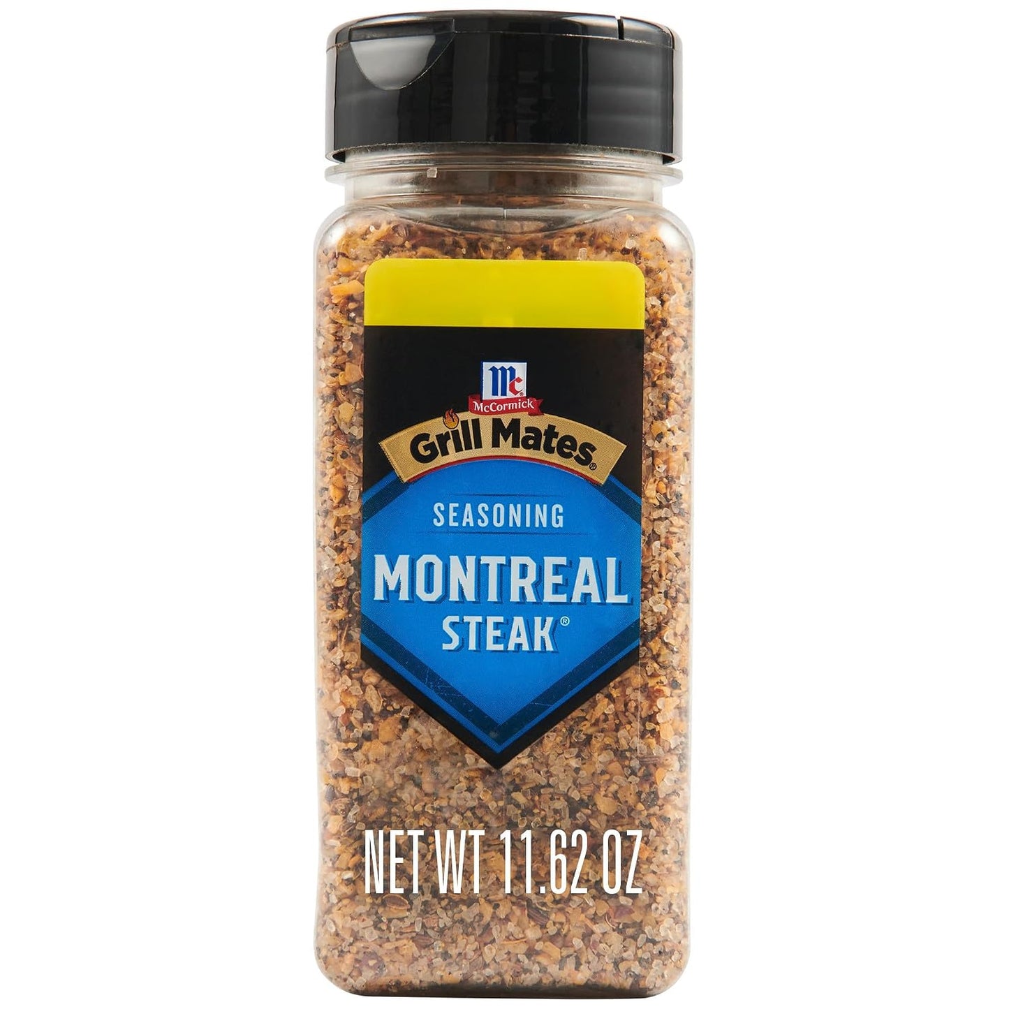 McCormick Montreal Steak Seasoning, No MSG, Gluten Free, 11.62 oz, Bold Savory Grilling Flavor for Meat and Vegetables