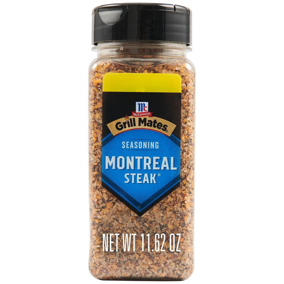McCormick Montreal Steak Seasoning, No MSG, Gluten Free, 11.62 oz, Bold Savory Grilling Flavor for Meat and Vegetables