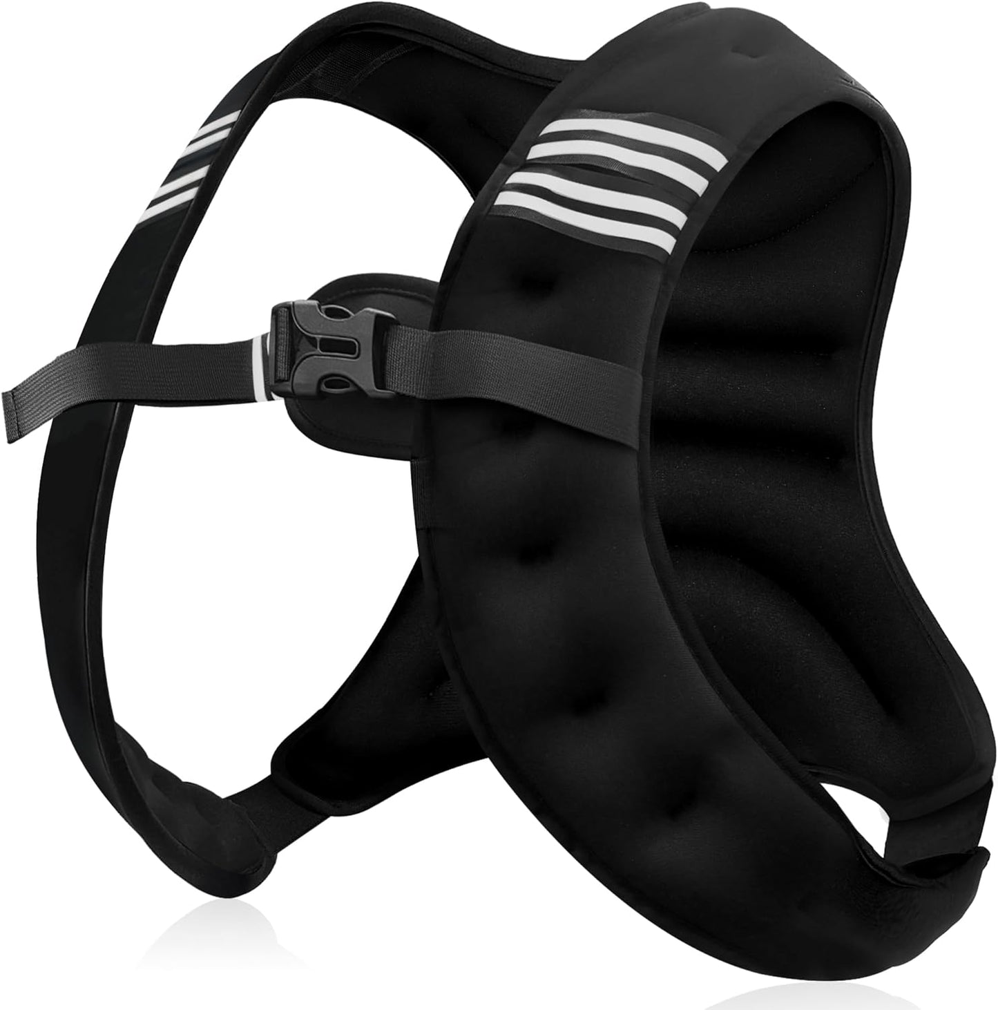 NATURELUX Weighted Vest for Men & Women - 5-30lbs Adjustable Weight Vest for Workouts, Running, Walking