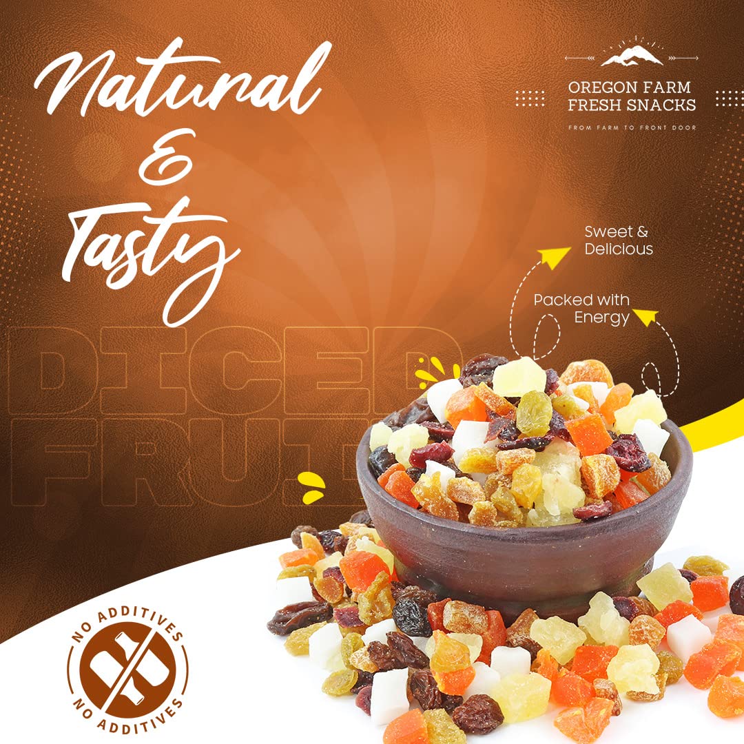 Oregon Farm Fresh Snacks Dried Fruit Mix - 24oz USA Made