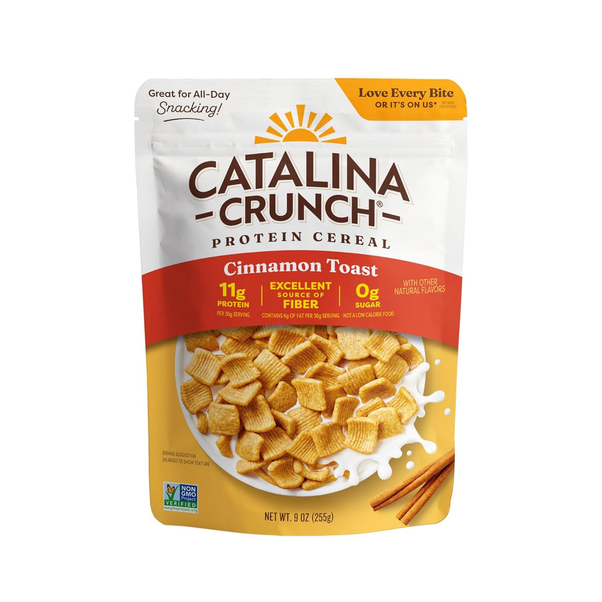 Catalina Crunch Cereal, 9 oz, Gluten Free, Sugar Free, 11g Protein, 6g Fiber