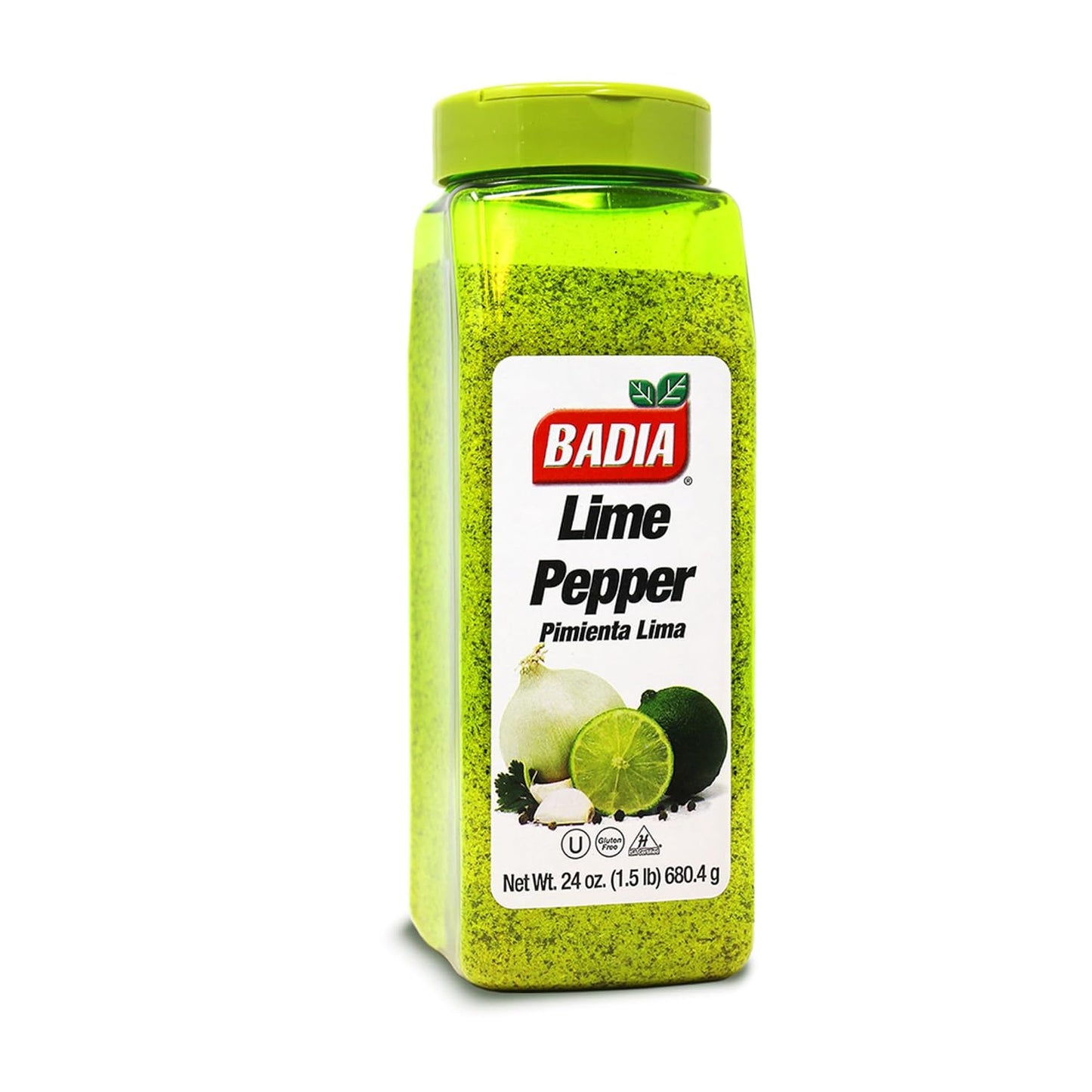 Badia lemon pepper seasoning, 24 oz, pepper, garlic & onion, zesty citrus blend for chicken, seafood & vegetables