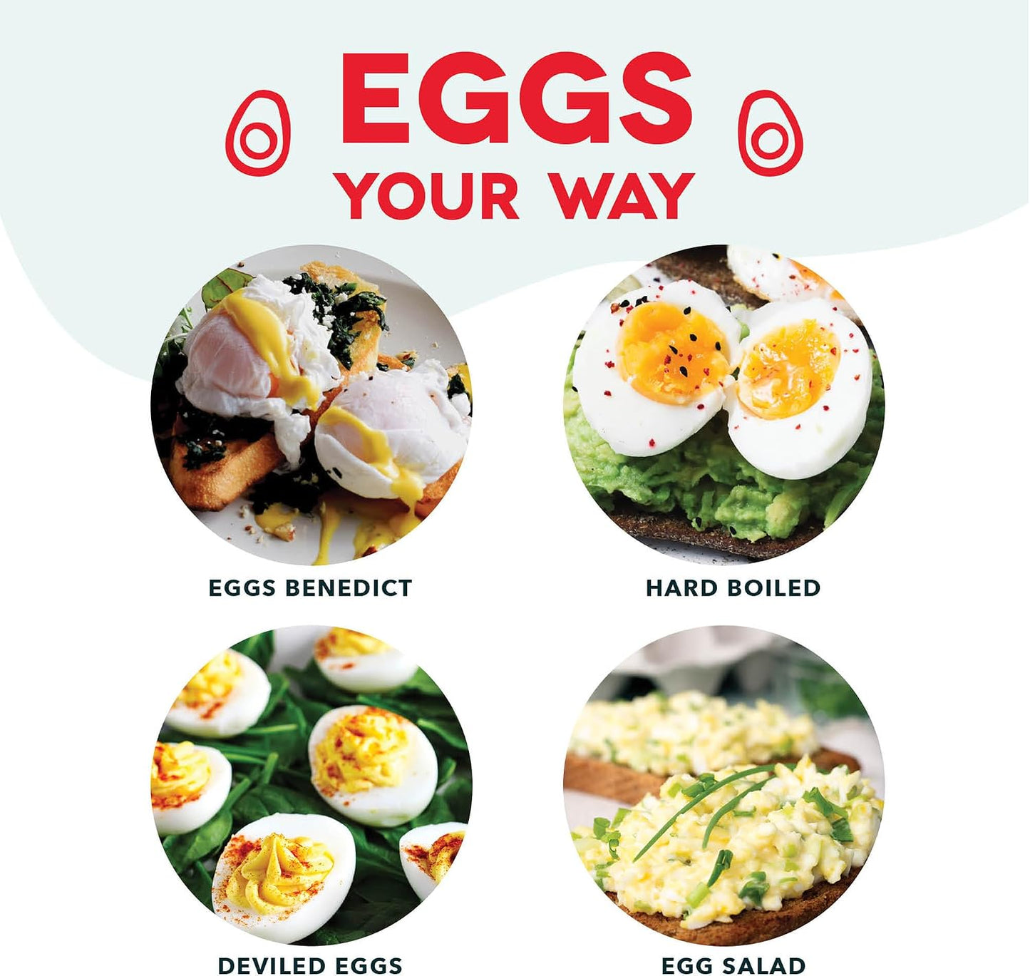 Dash Rapid Egg Cooker, 7 Hard Boiled Eggs, Black | Electric Egg Poacher, Boiler, Steamer & Omelette Maker Machine, Soft or Poached Eggs for Breakfast, Auto Shut-Off, BPA-Free