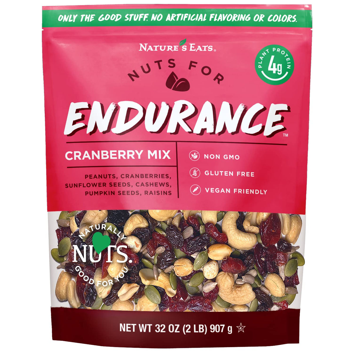 Nature's Eats Endurance Cranberry Mix 32 Oz Facts