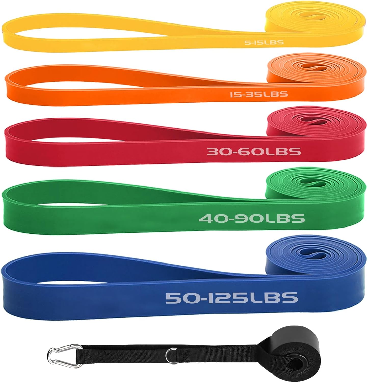 Resistance Bands for Full Body Workout - Durable, Versatile, Portable Home Gym Equipment