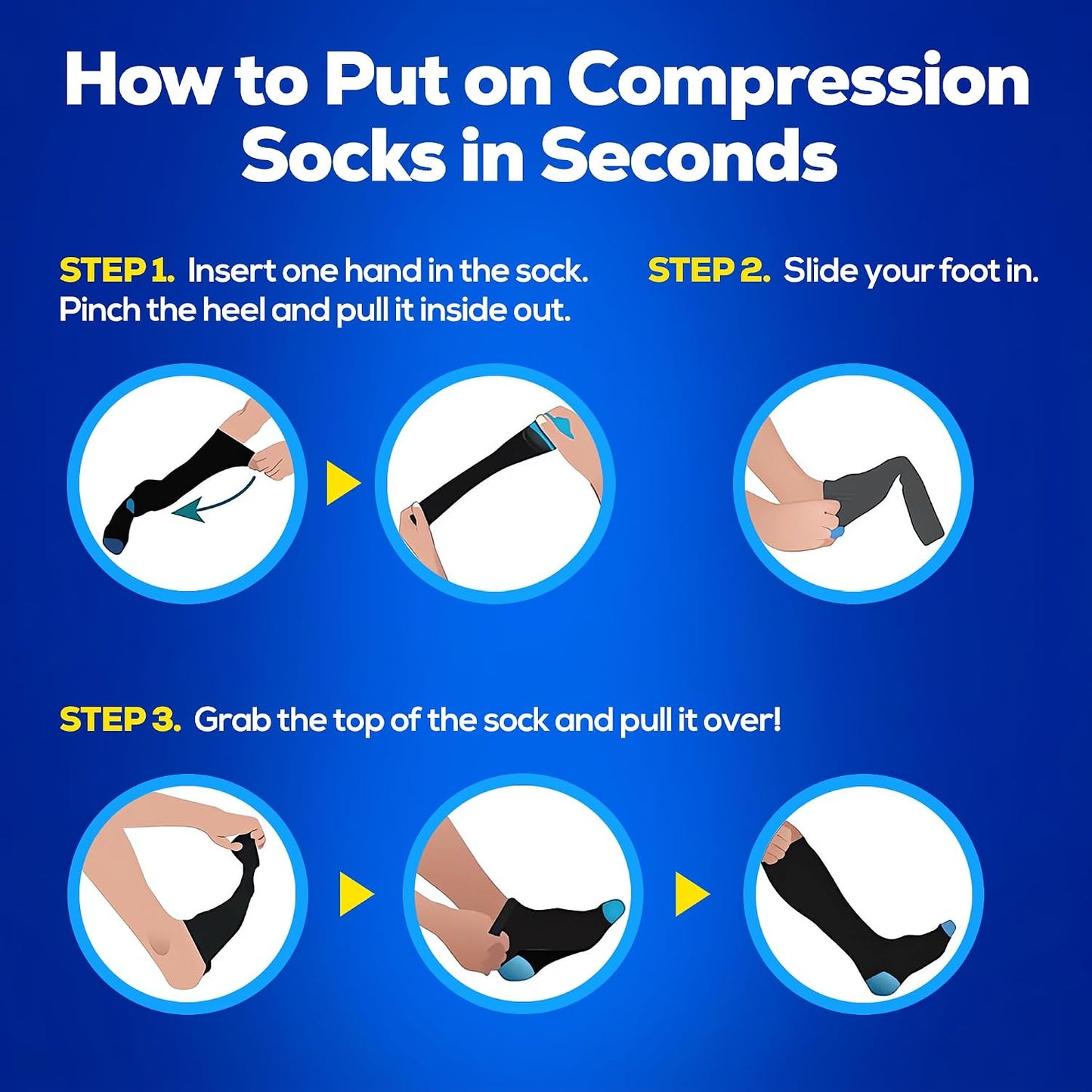 SB SOX Compression Socks for Men & Women 20-30mmHg