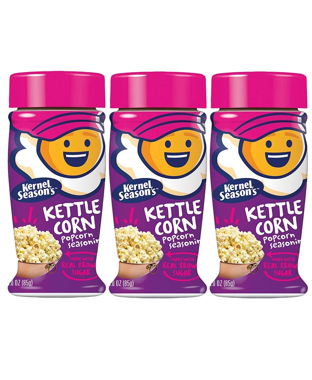 Kernel Season's Popcorn Seasoning, Kettle Corn, 2.85 Ounce, Pack of 3