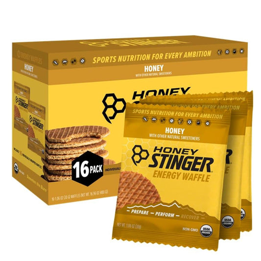 Organic Honey Waffle Energy Stroopwafel for Exercise and Performance