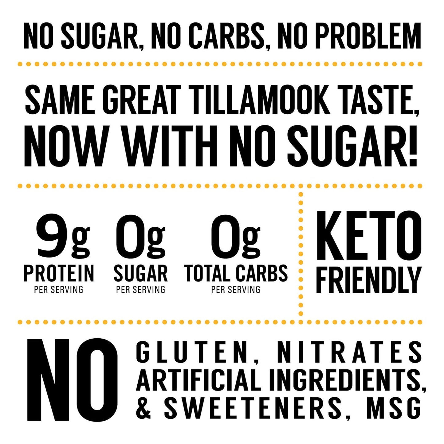 Tillamook Country Smoker Zero Sugar Original Smoked Sausages, 10 Ounce Pack of 2