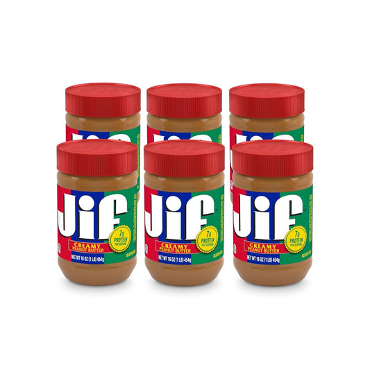 jif-creamy-peanut-butter-16-ounce-jar-pack-of-6-gluten-free-protein-rich
