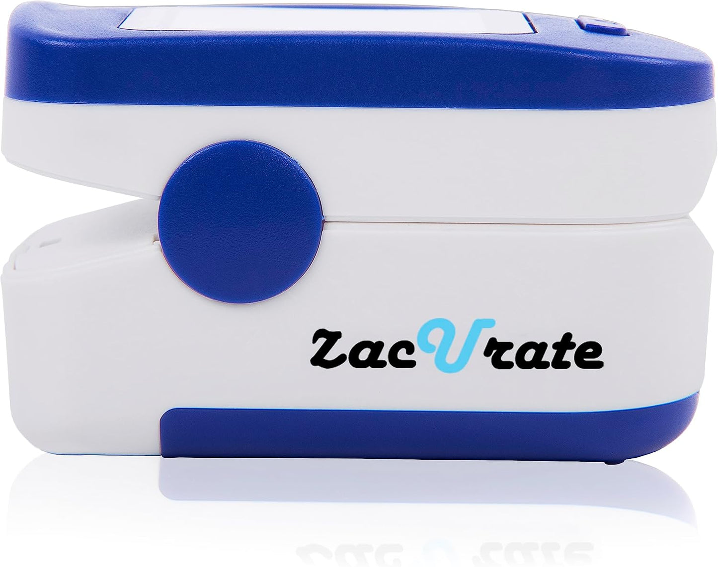 Zacurate 500BL Fingertip Pulse Oximeter Navy Blue Blood Oxygen Saturation Monitor
