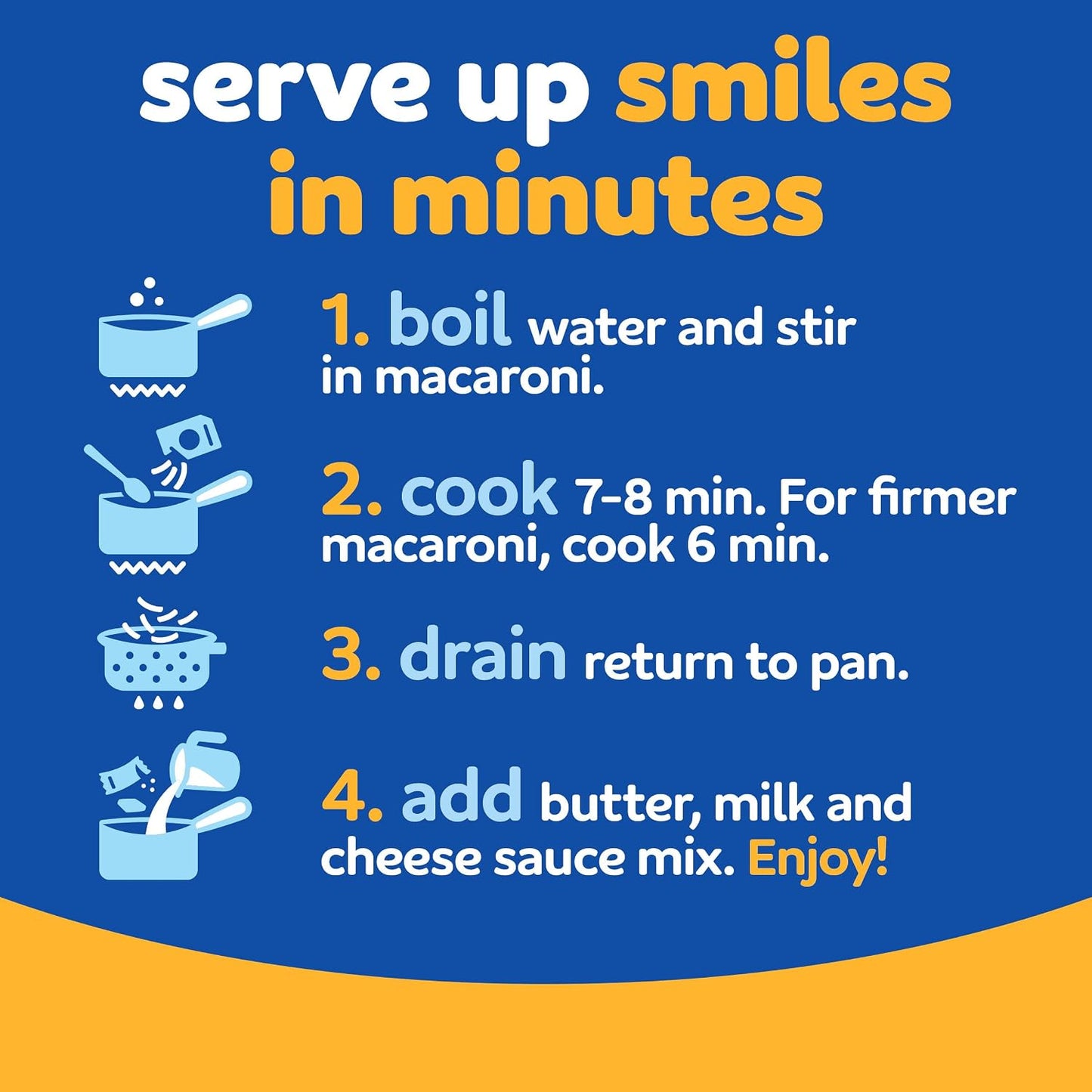 Kraft Original Macaroni and Cheese, 4 Boxes, 7.25 oz, No Artificial Flavors, Preservatives or Dyes, EBT Eligible