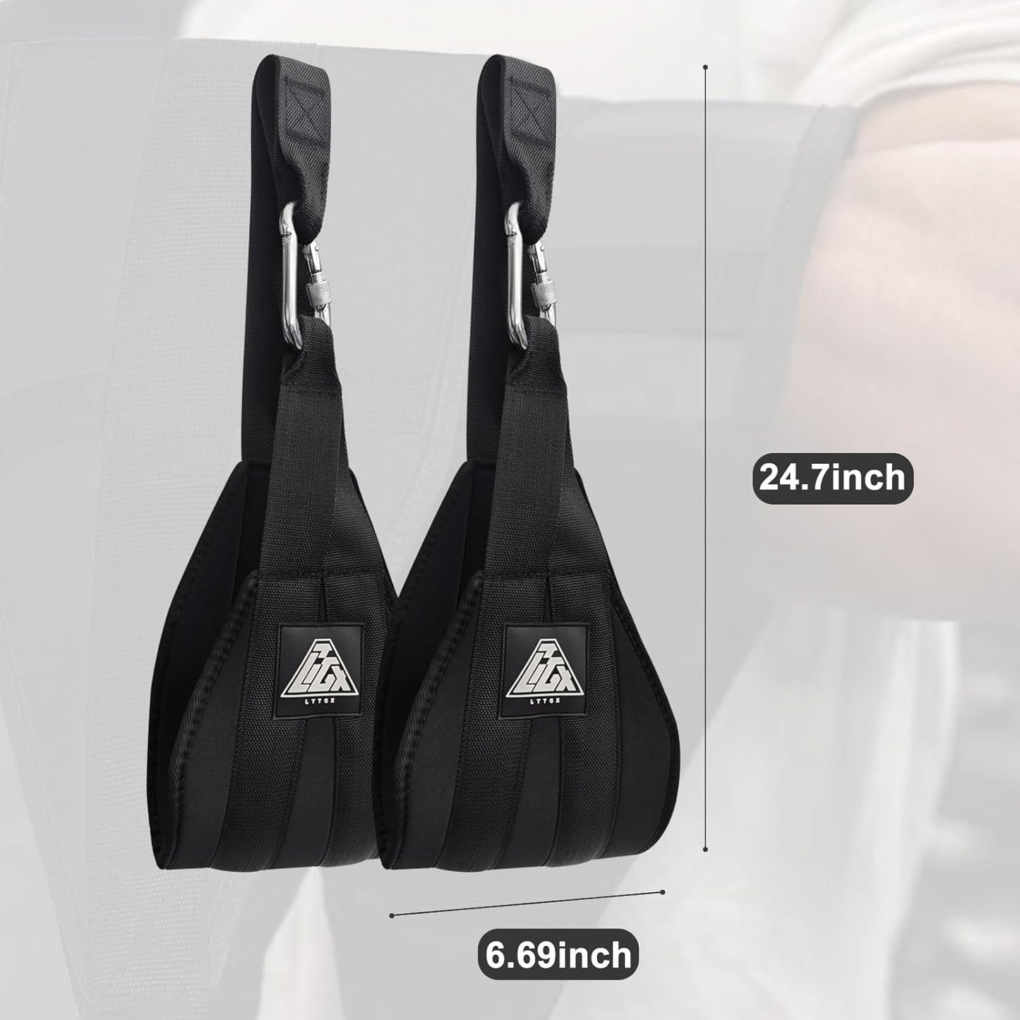 Ab Straps for Pull Up Bar: Hanging Abdominal Sling Straps for Arm Workouts