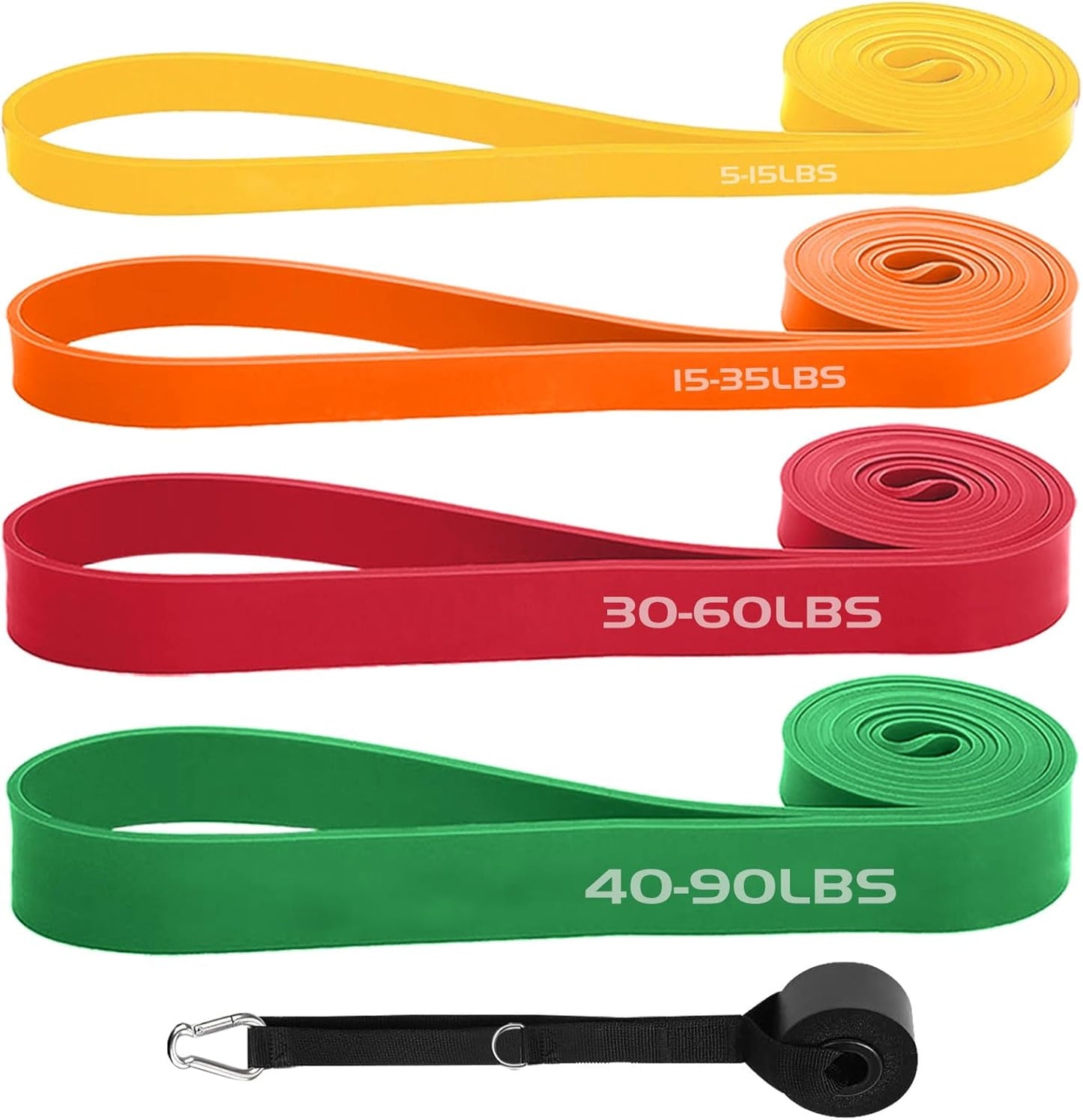 Resistance Bands for Full Body Workout - Durable, Versatile, Portable Home Gym Equipment