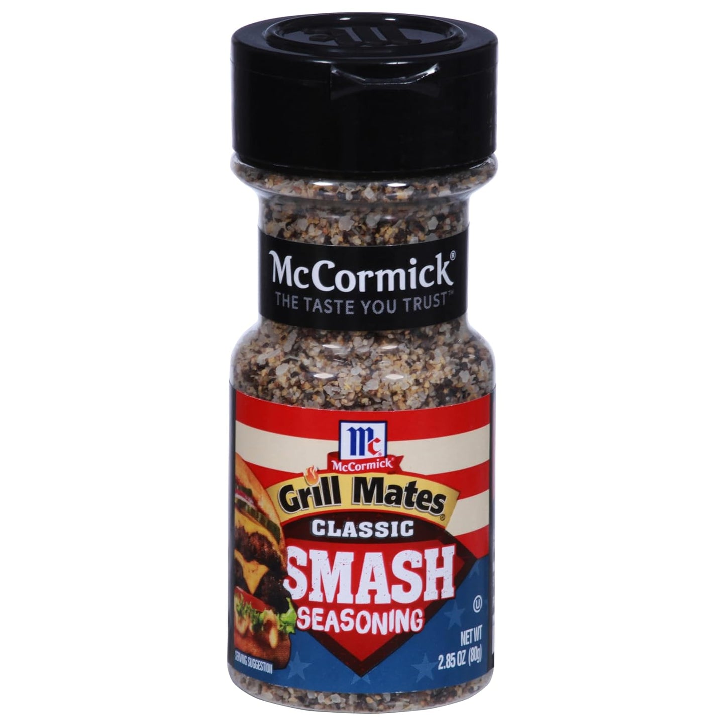 McCormick Grill Mates Classic Smash Seasoning 2.85 oz Gluten Free Grilling Seasoning Blend