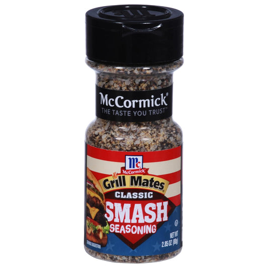 McCormick Grill Mates Classic Smash Seasoning 2.85 oz Gluten Free Grilling Seasoning Blend