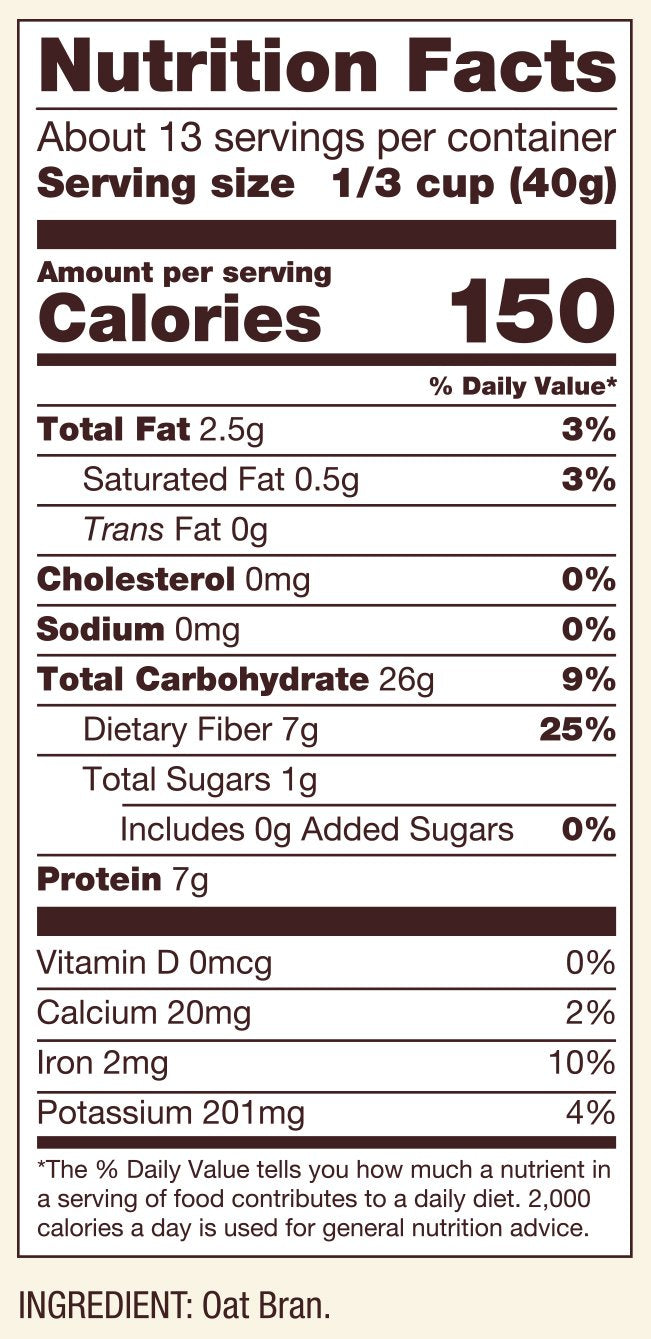 Bob's Red Mill Oat Bran Hot Cereal, 18oz (Pack of 4), Non GMO, Vegan, Kosher